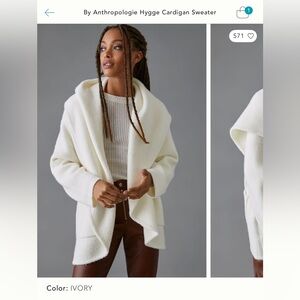Anthropologie Hygge Cardigan Sweater size XS/S - Sold out everywhere
